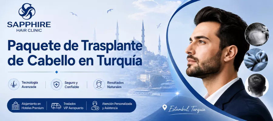 Forfait de greffe de cheveux en Turquie