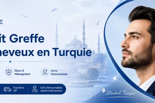 Forfait de greffe de cheveux en Turquie