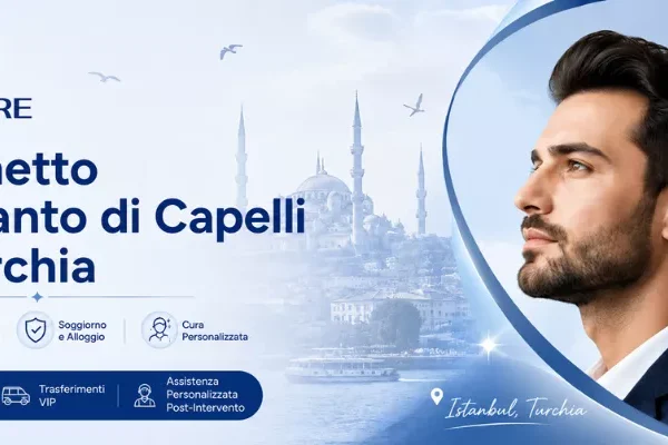 Pacchetto trapianto di capelli Turchia