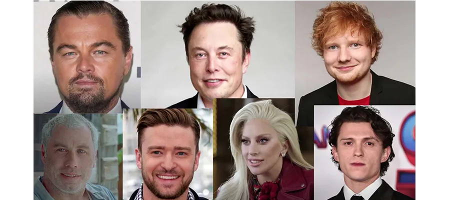Where are celebrities going for hair transplantation?