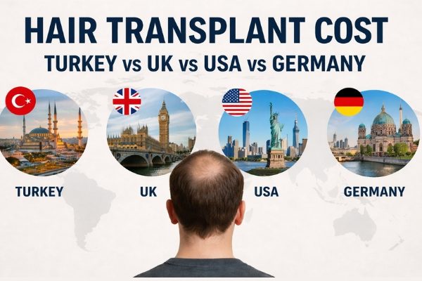 Hair Transplant Cost in Turkey vs UK vs USA vs Germany 2026
