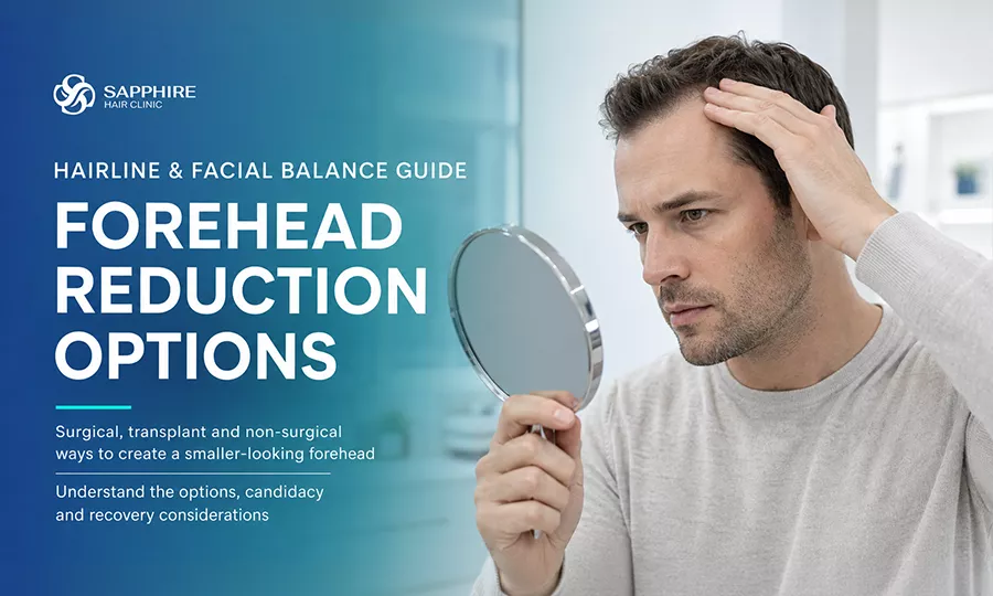 Forehead Reduction Options for a Smaller-Looking Forehead