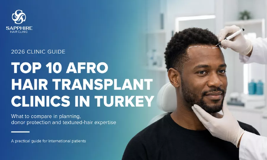 Top 10 Afro Hair Transplant Clinics in Turkey