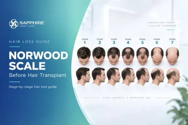 Norwood Scale Before Hair Transplant: Stage-by-Stage Graft Guide
