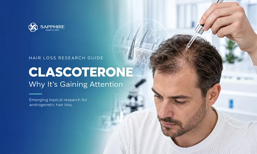 Why Clascoterone Is Gaining Attention in Hair Loss Research