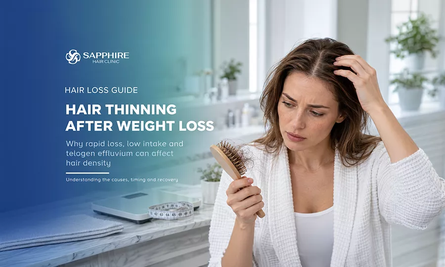 What Causes Hair Thinning After Weight Loss?