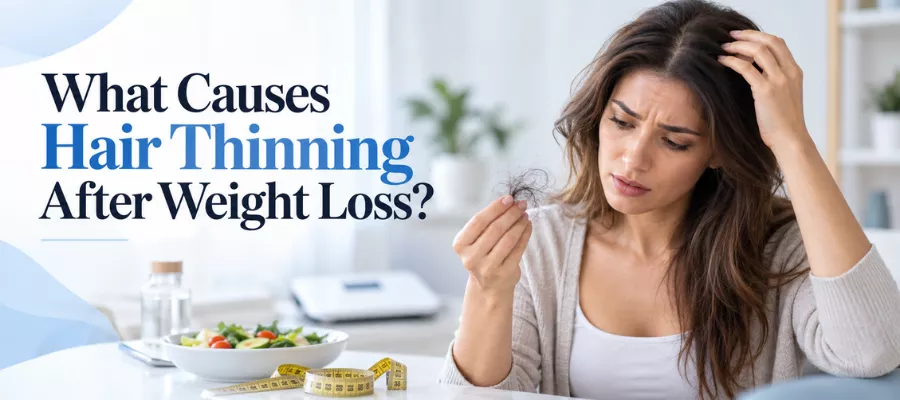 What Causes Hair Thinning After Weight Loss?
